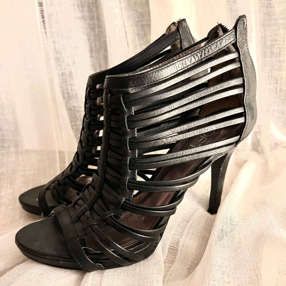 Loft black heels